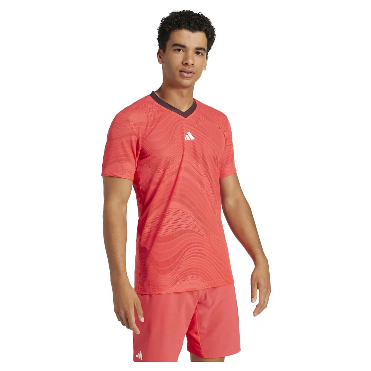 

Мужская теннисная футболка FLFT MESH PRO adidas, лососевый
