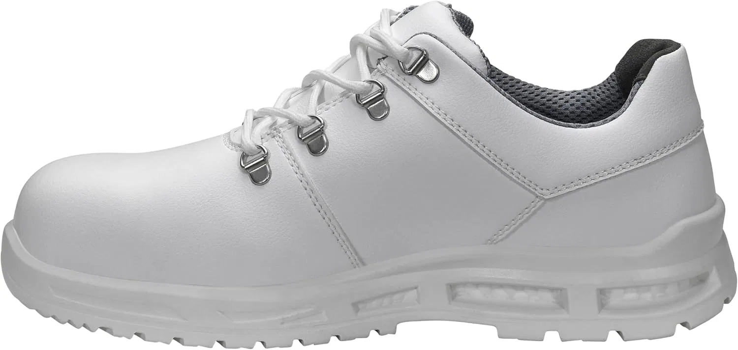 Защитная обувь ELTEN Brandon XXTM White Low ESD S3S, женская и мужская, текстильная, с композитным защитным носком (легче стального), легкая, классическая — фото 3
