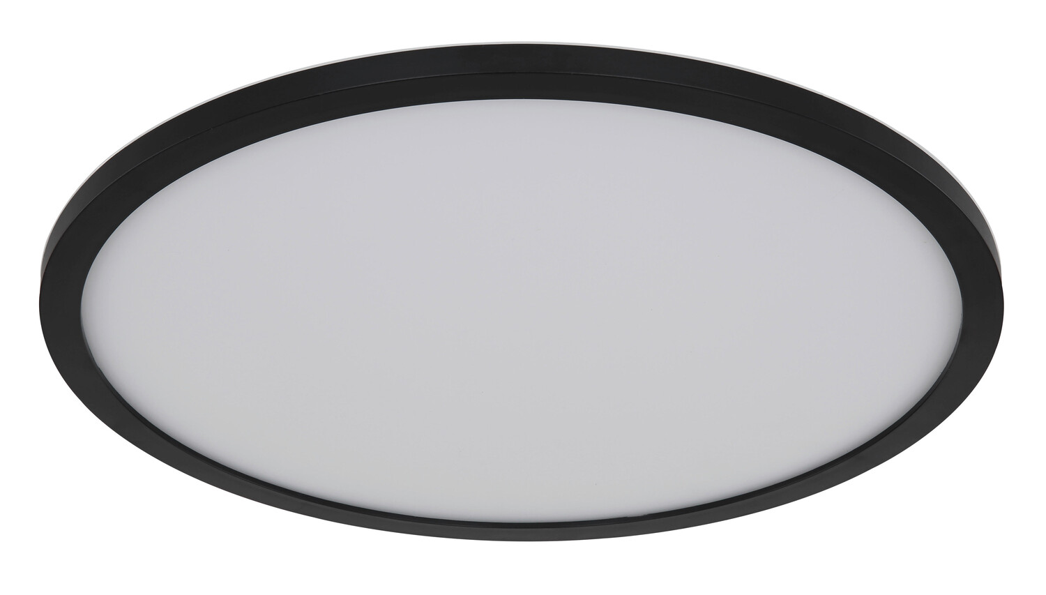 

Светодиодный потолочный светильник Globo, 42x2,5 см, опал/черный/белый