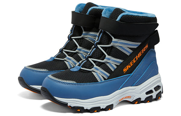 Кроссовки winter comfy boots 'blue black' Skechers, синий — фото 4