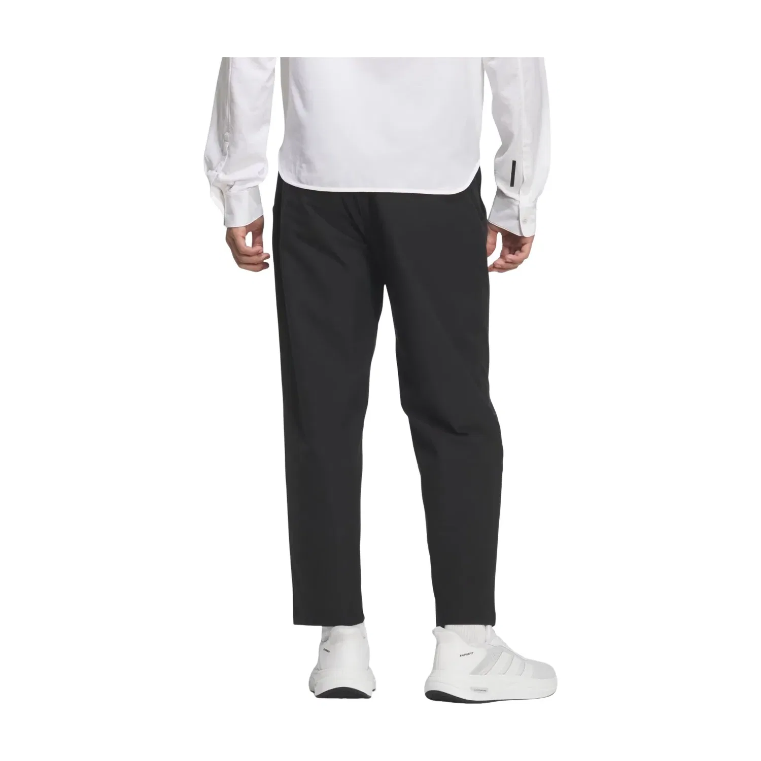 Брюки Adidas Premium Regular Fit Tailored Pants 'Black' KF9130, черный — фото 3