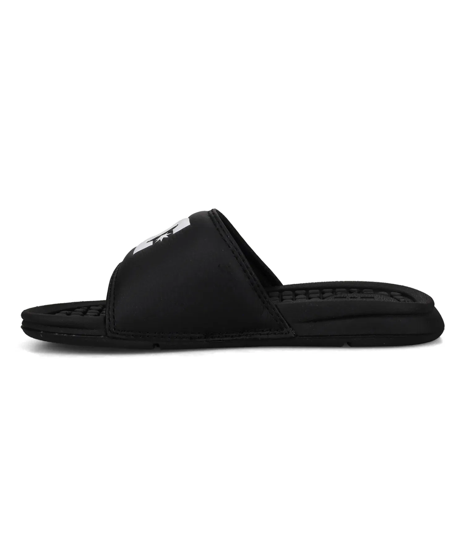 Детские сандалии DC Shoes BOLSA с логотипом DC чёрно-белые — фото 3