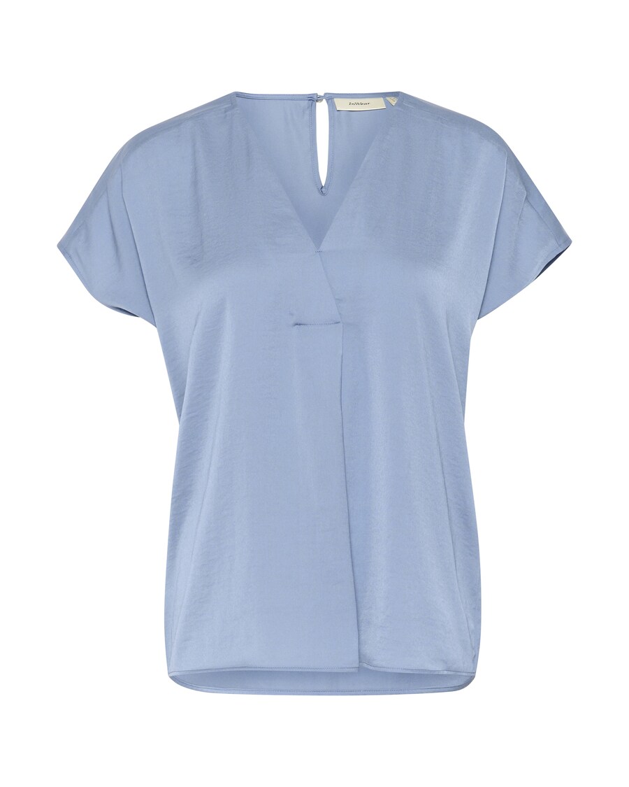 

Блузка с коротким рукавом InWear Blouse Rinda, пыльно-голубой