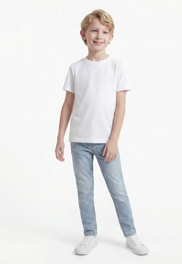 Джинсы зауженного кроя Name It, Light-Blue Denim