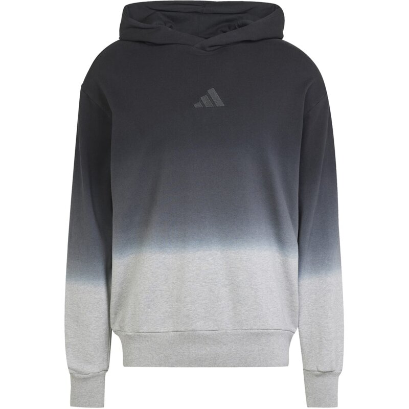 

Hooded sweatshirt all szn french terry dip-dye Adidas, мультиколор