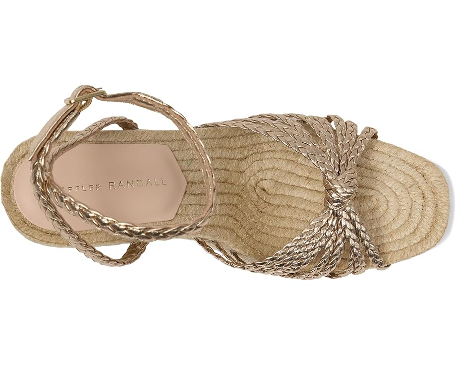 Туфли Loeffler Randall Pamela Mignon Knot Wedge, цвет Champagne/Natural — фото 2
