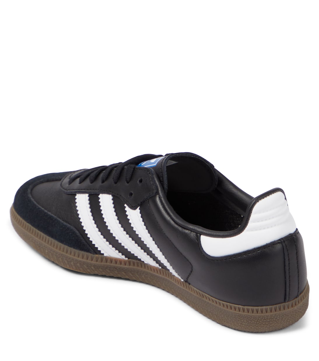 Кожаные кроссовки Samba OG Adidas Originals Kids, Core Black/Ftwr White/Gum5 — фото 3