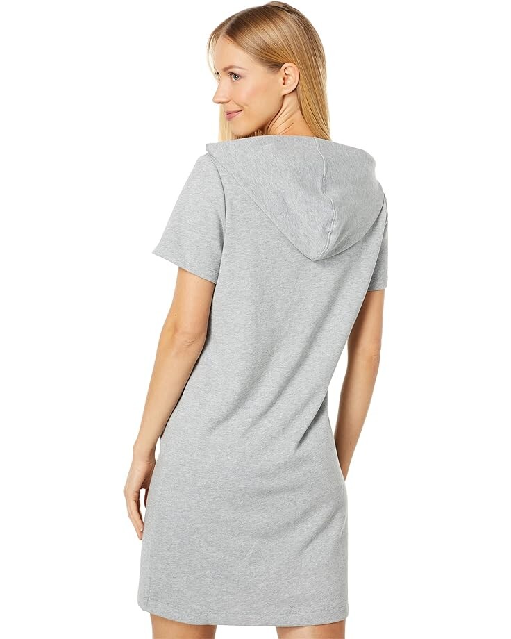 

Платье Tommy Hilfiger Logo Heart Hoodie Sweaterdress, цвет Stone Grey Heather