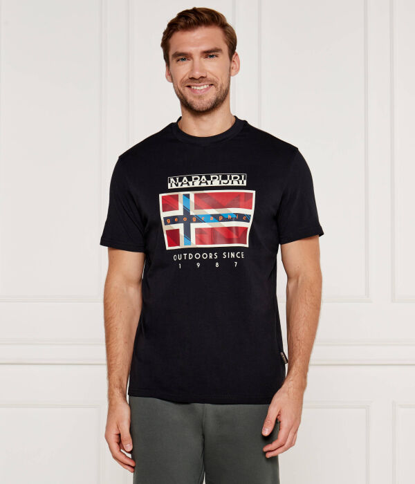 

Футболка Napapijri Regular Fit, черный
