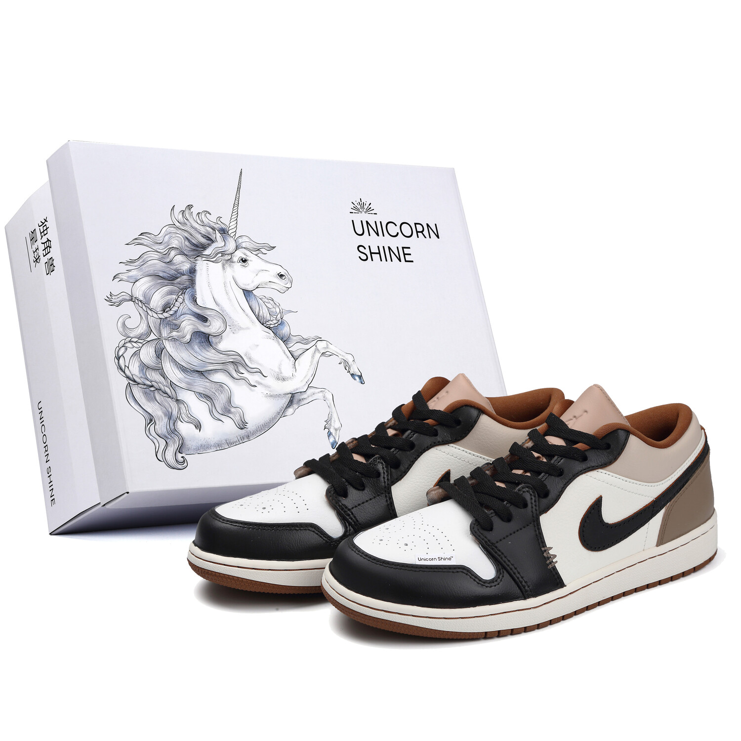 

Баскетбольные кроссовки Air 1 Vintage для мужчин с низким верхом Jordan, коричневый
