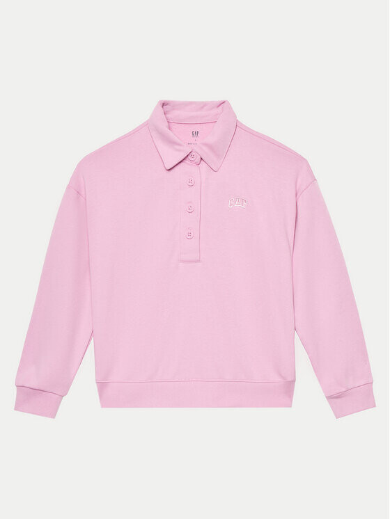 

Толстовка стандартного кроя Gap, розовый