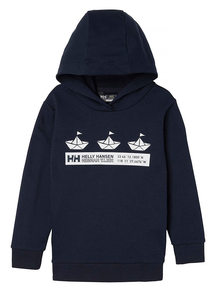 

Пуловер с капюшоном Helly Hansen, темно-синий
