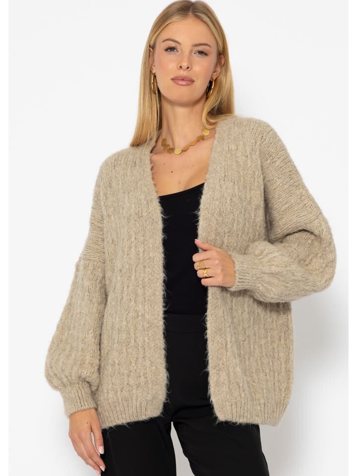 

Кардиган SASSYCLASSY Oversize Cardigan, бежевый