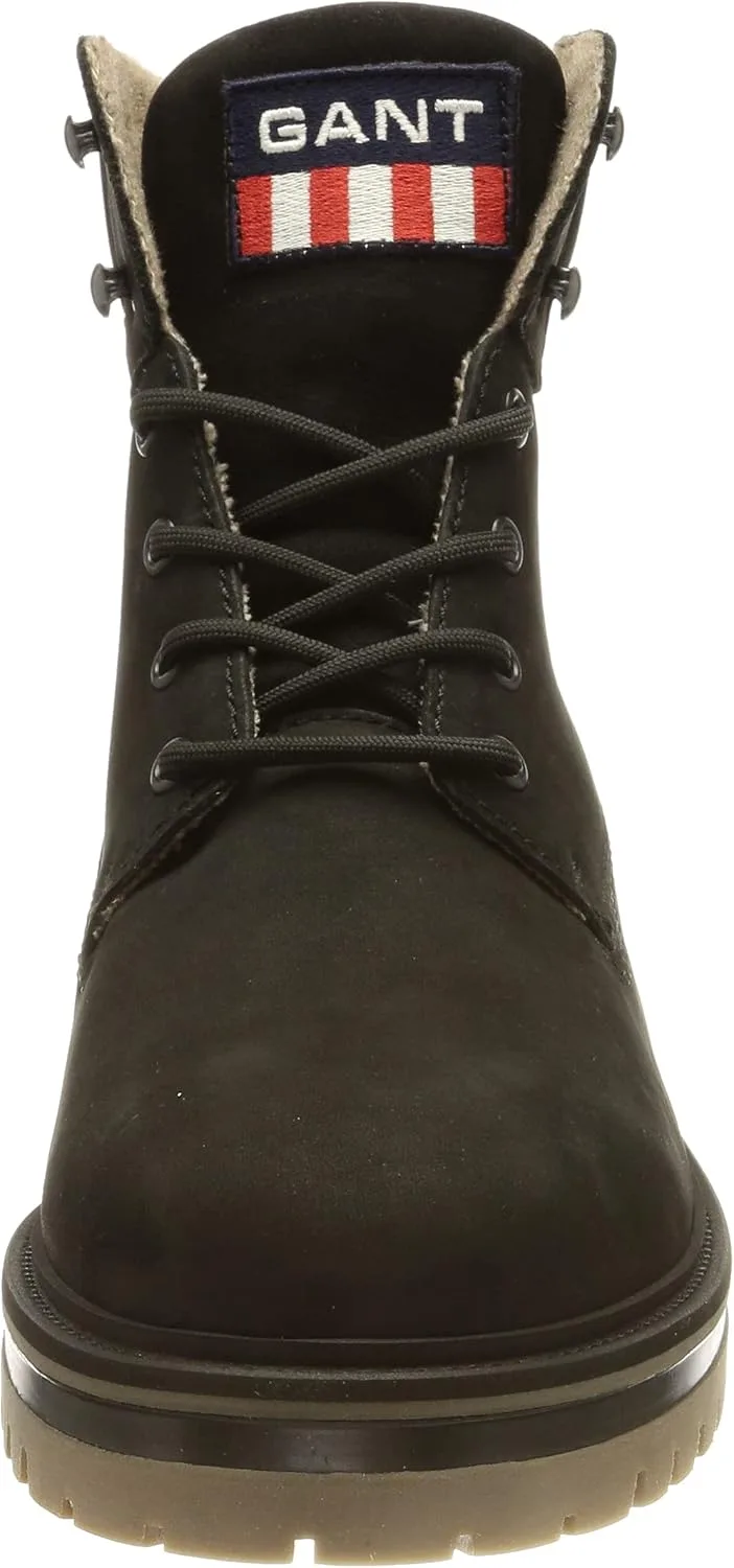 Мужские ботинки GANT Palrock Mid Boot, черный — фото 2