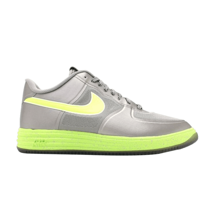

Кроссовки Nike Lunar Force 1 Fuse 'Granite Volt', серый