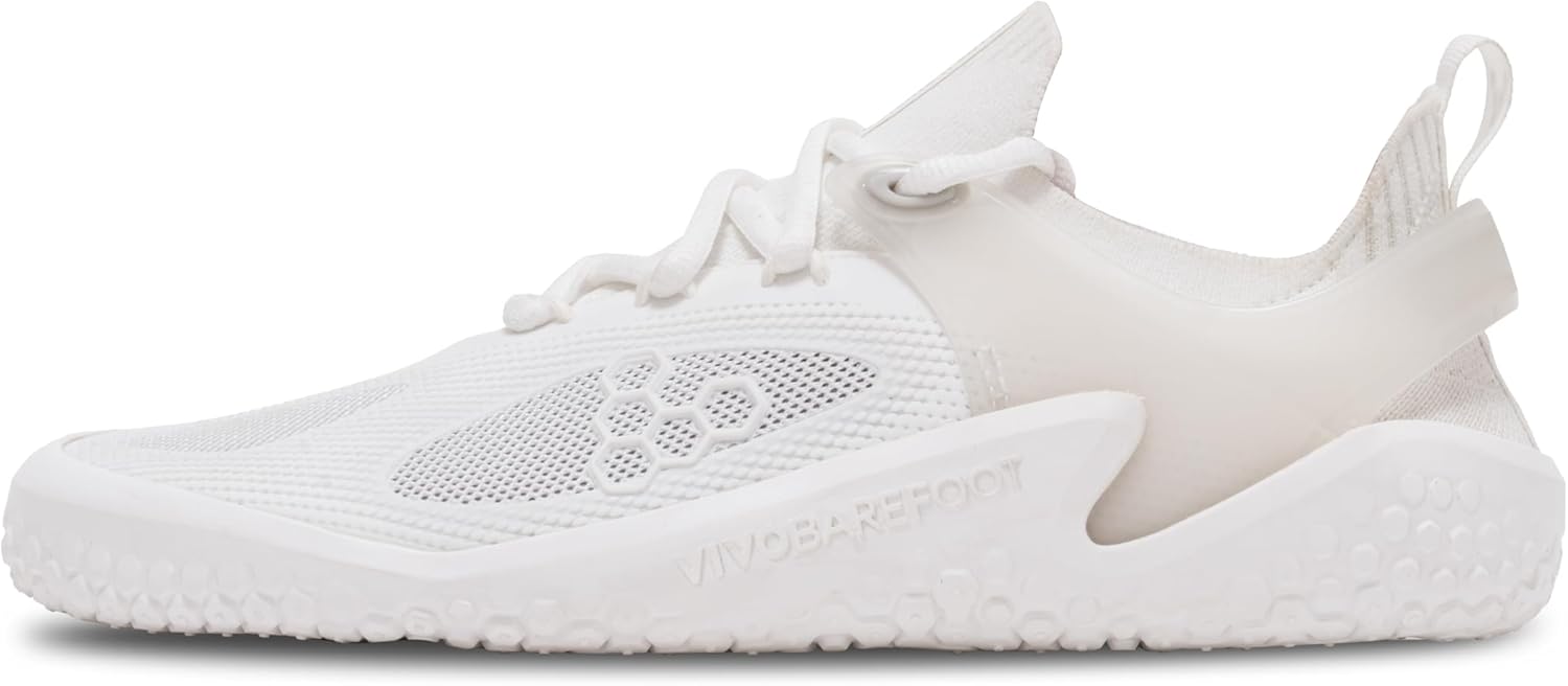 

Мужские тренировочные кроссовки Vivobarefoot Motus Strength, дышащая сетка, плоская подошва, шнуровка, белый