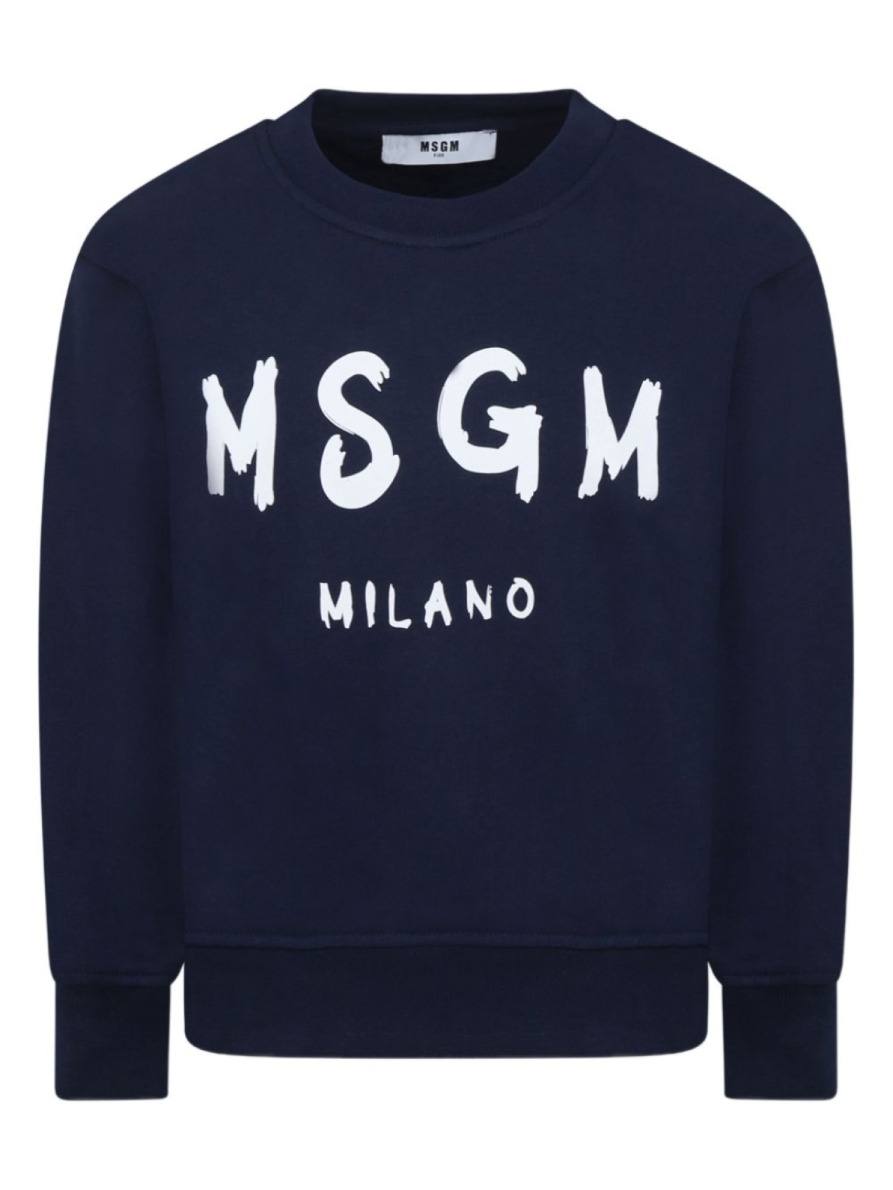 

MSGM Kids толстовка с логотипом, синий