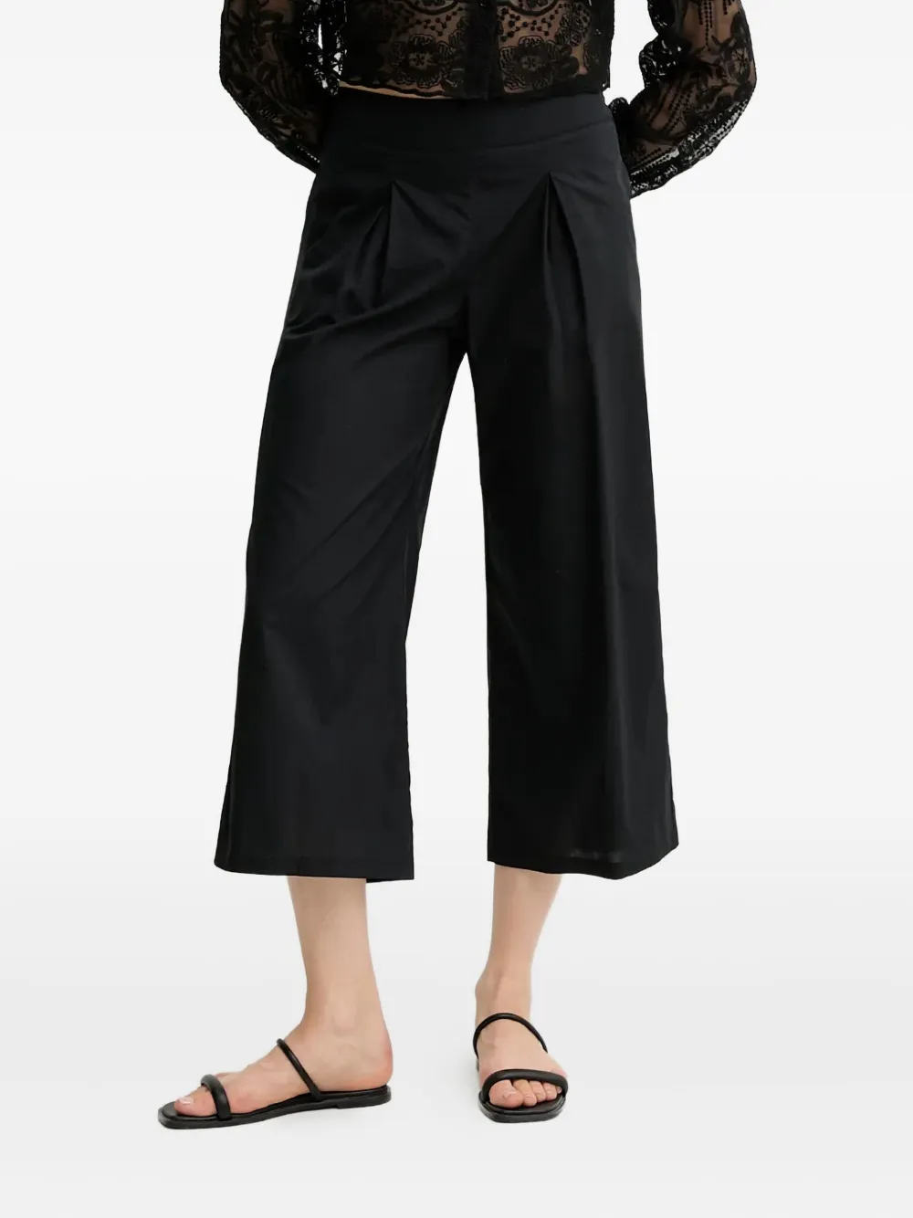 

Брюки из хлопка Ermanno Scervino, черный