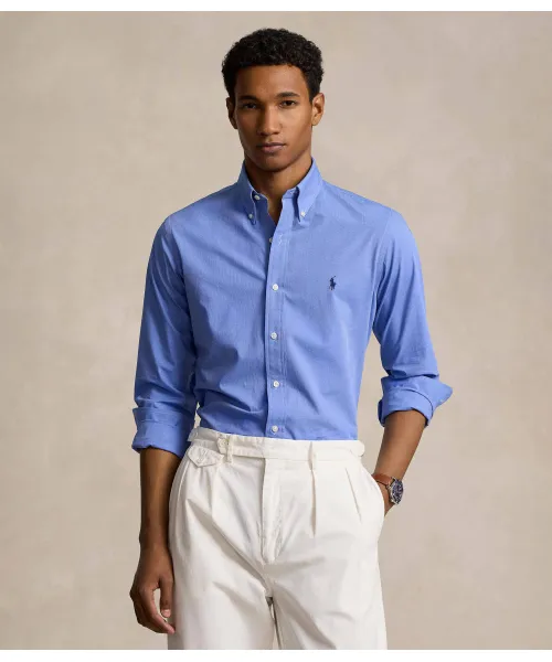 

Рубашка Custom fit Polo Ralph Lauren, синий