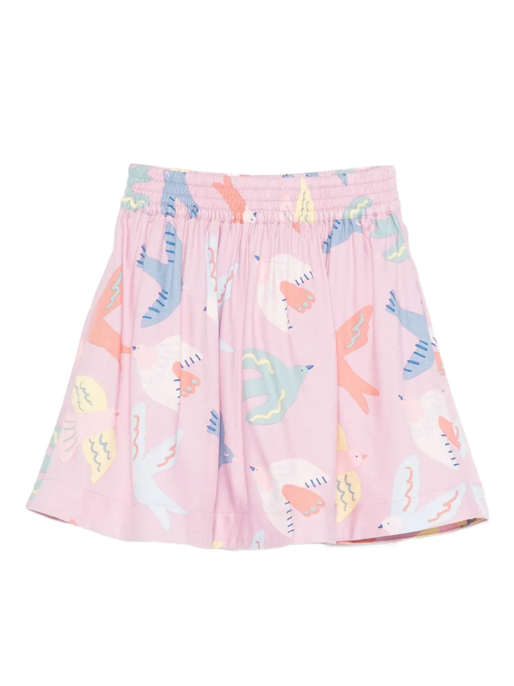 

Юбка с эластичной талией Stella McCartney Kids, розовый