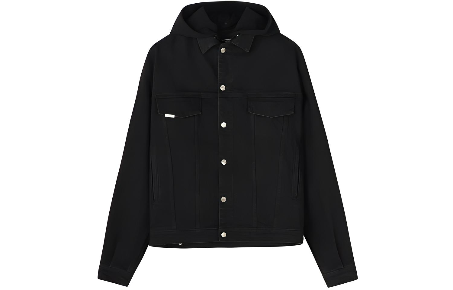 

REPRESENT Джинсовая куртка мужская черная, Black