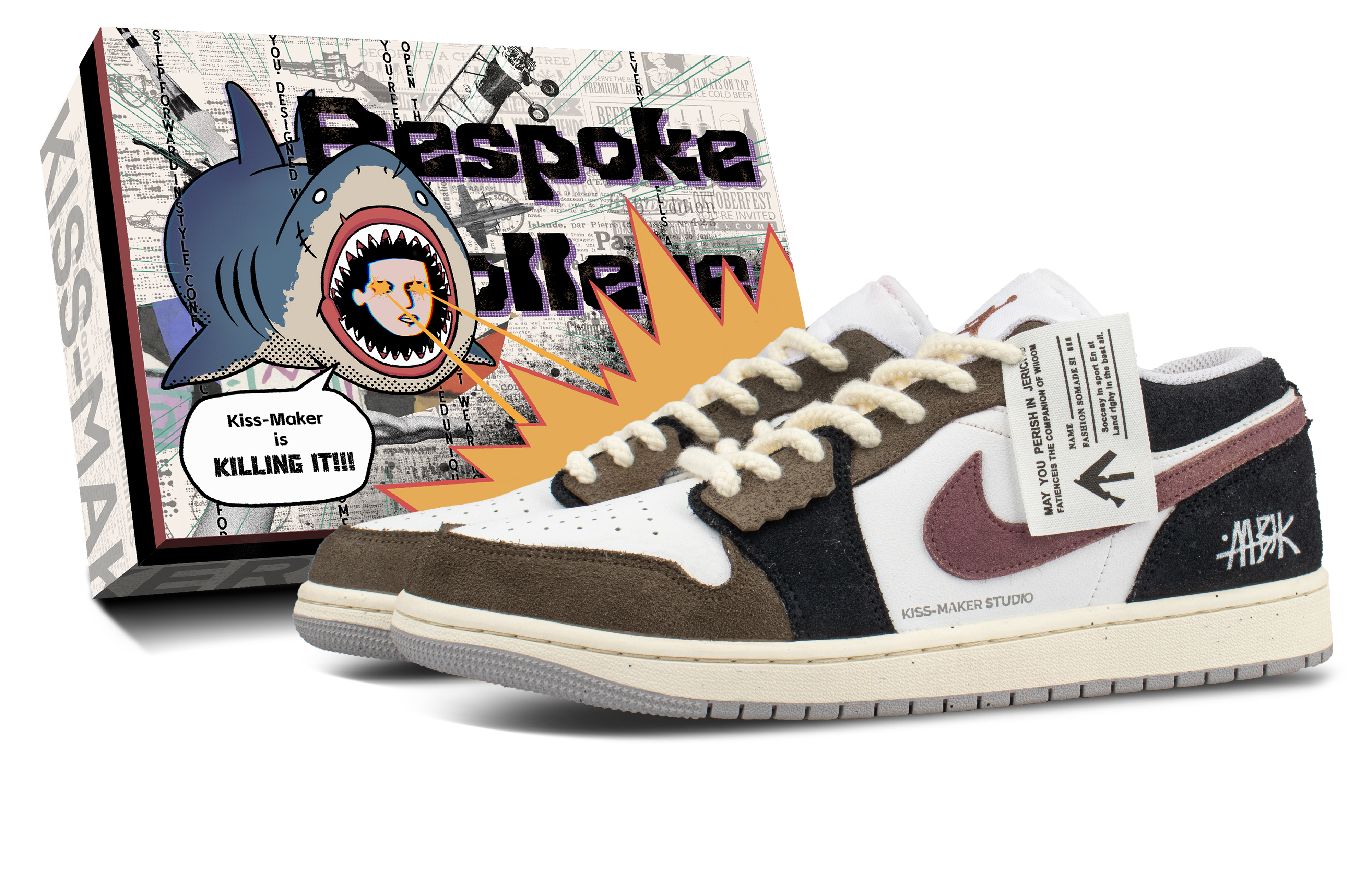 

Кроссовки Air 1 Slip с низкой амортизацией для скейтбординга, мужские, цвет «умбра» Jordan, Umber