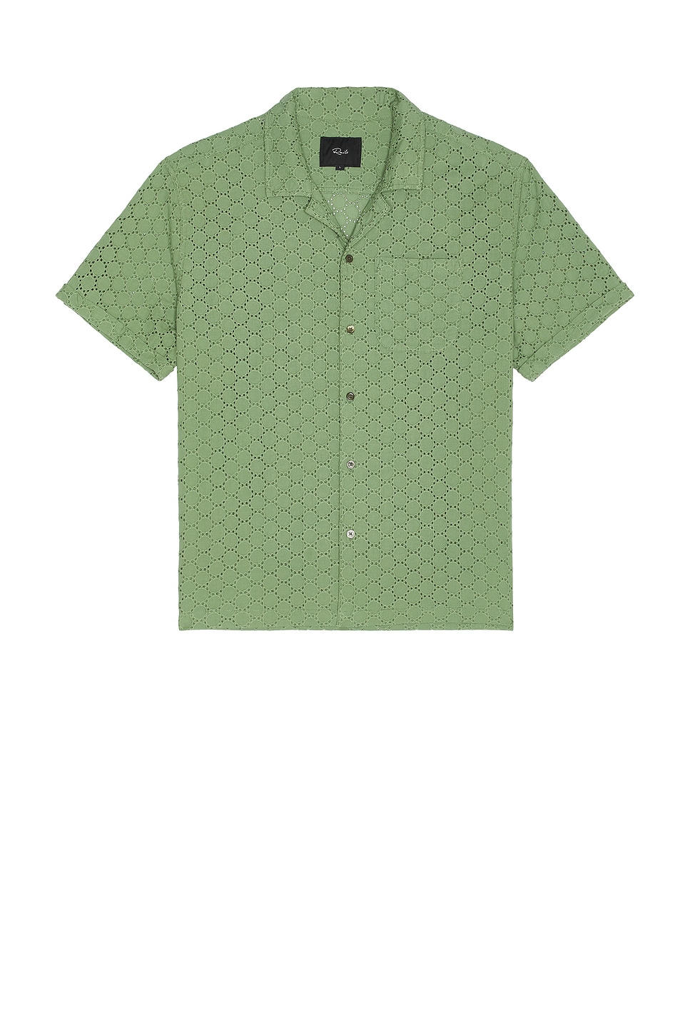 

Рубашка с коротким рукавом и кнопками Tyler от Rails, green dots