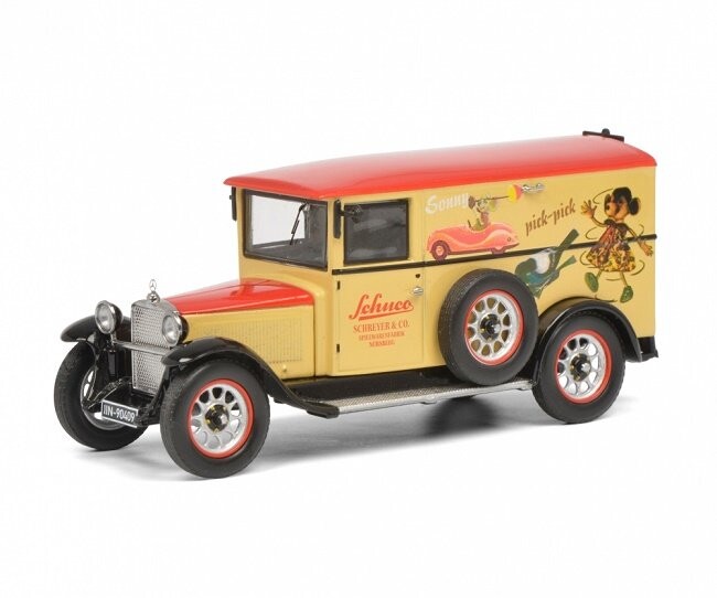

Schuco Mercedes Benz L1000 Schreyer Co Th 1:43 450292600