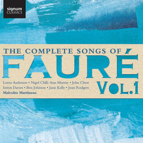 

CD диск Faure, G. / Murray, Ann / Chest, John: Complete Songs Of Faure 1