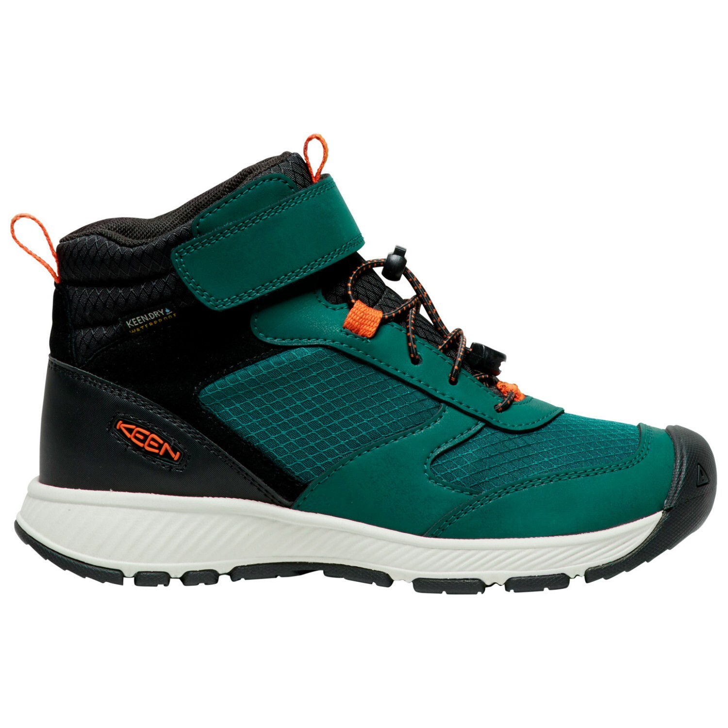 

Походная обувь Keen Youth's Skua Mid WP, цвет Ponderosa Pine/Gold Flame