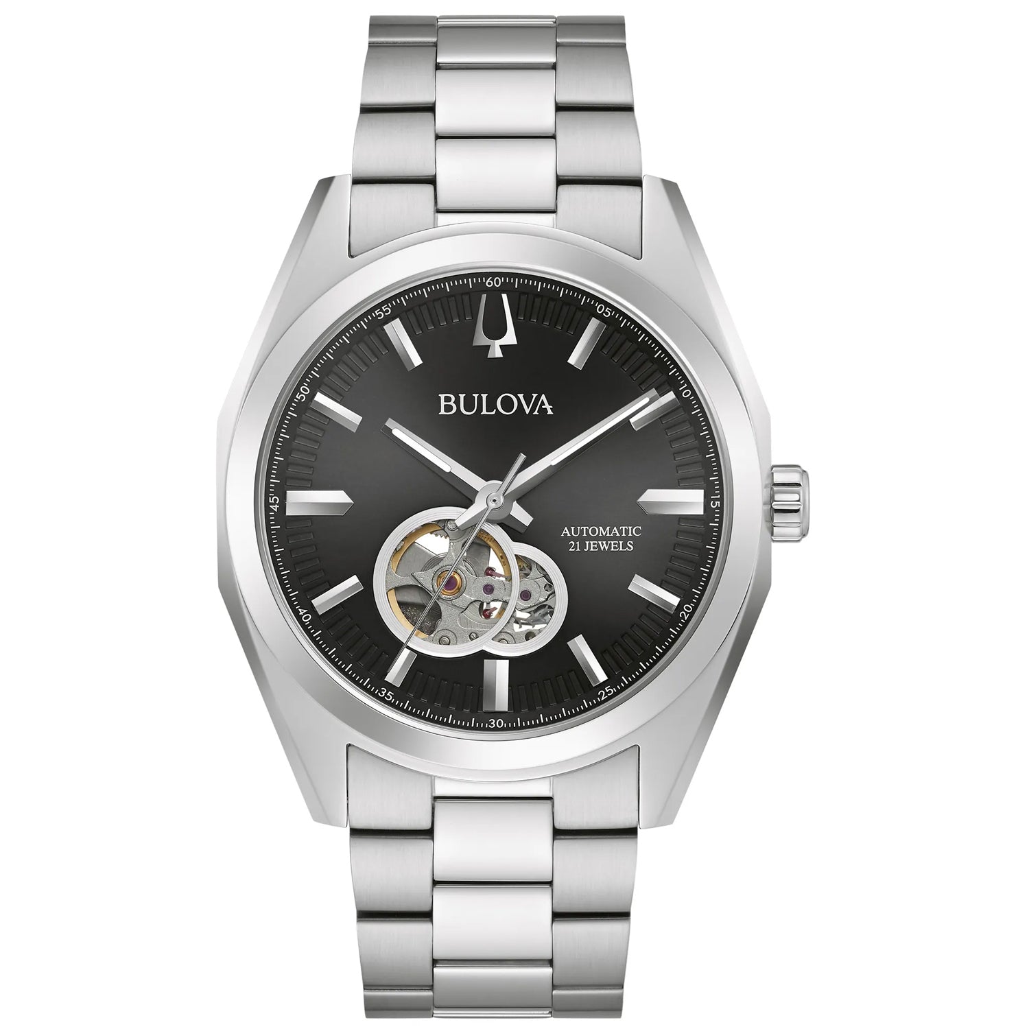 

Мужские часы Bulova с черным циферблатом