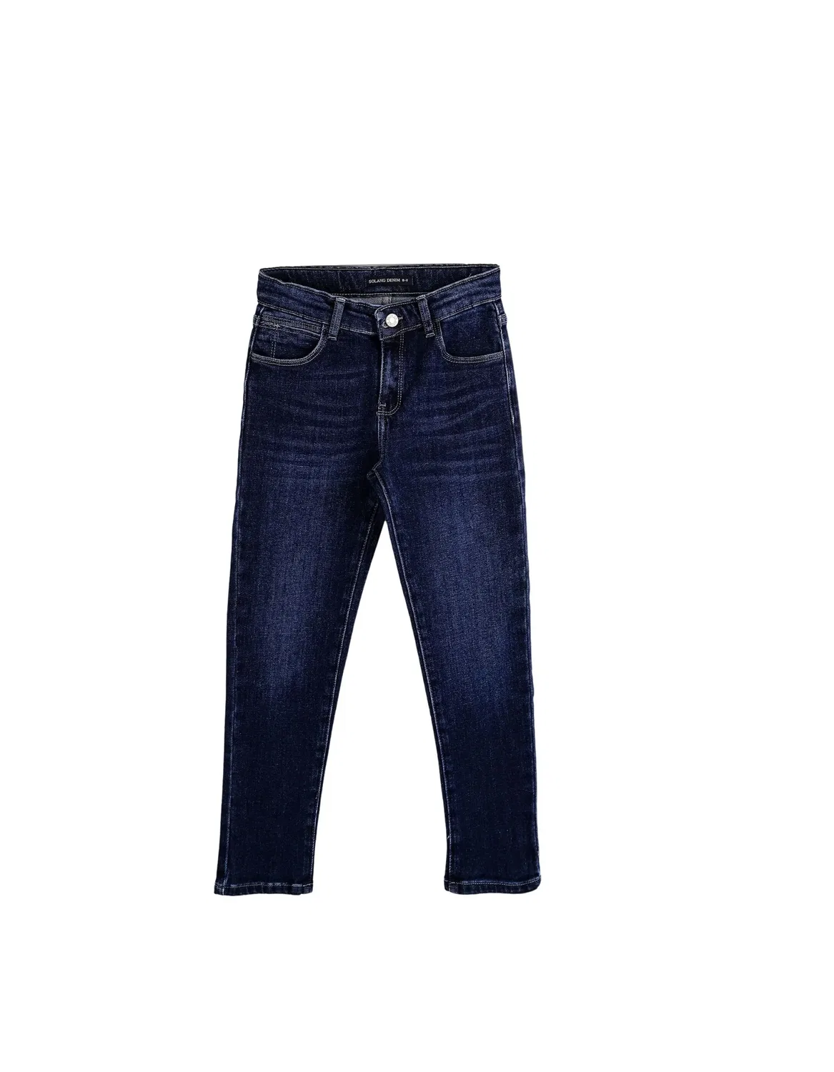 Джинсы skinny fit, SOLANG, синий — фото 2