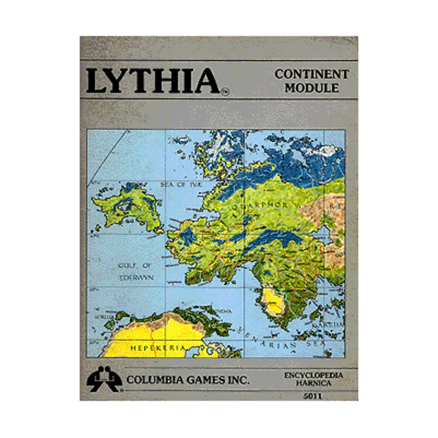 

Lythia, Harn - Kingdoms & Regions, мягкая обложка