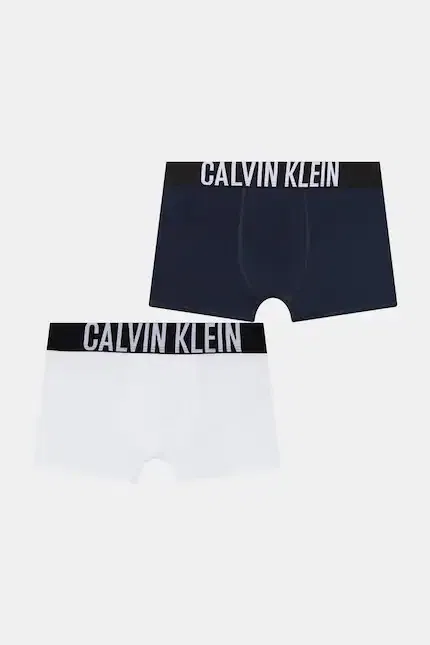 Боксеры детские хлопковые 2 шт Calvin Klein Underwear, синий