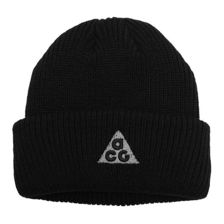 

Nike Трикотажная шапка из полиэстера с хлопком унисекс черная, Black