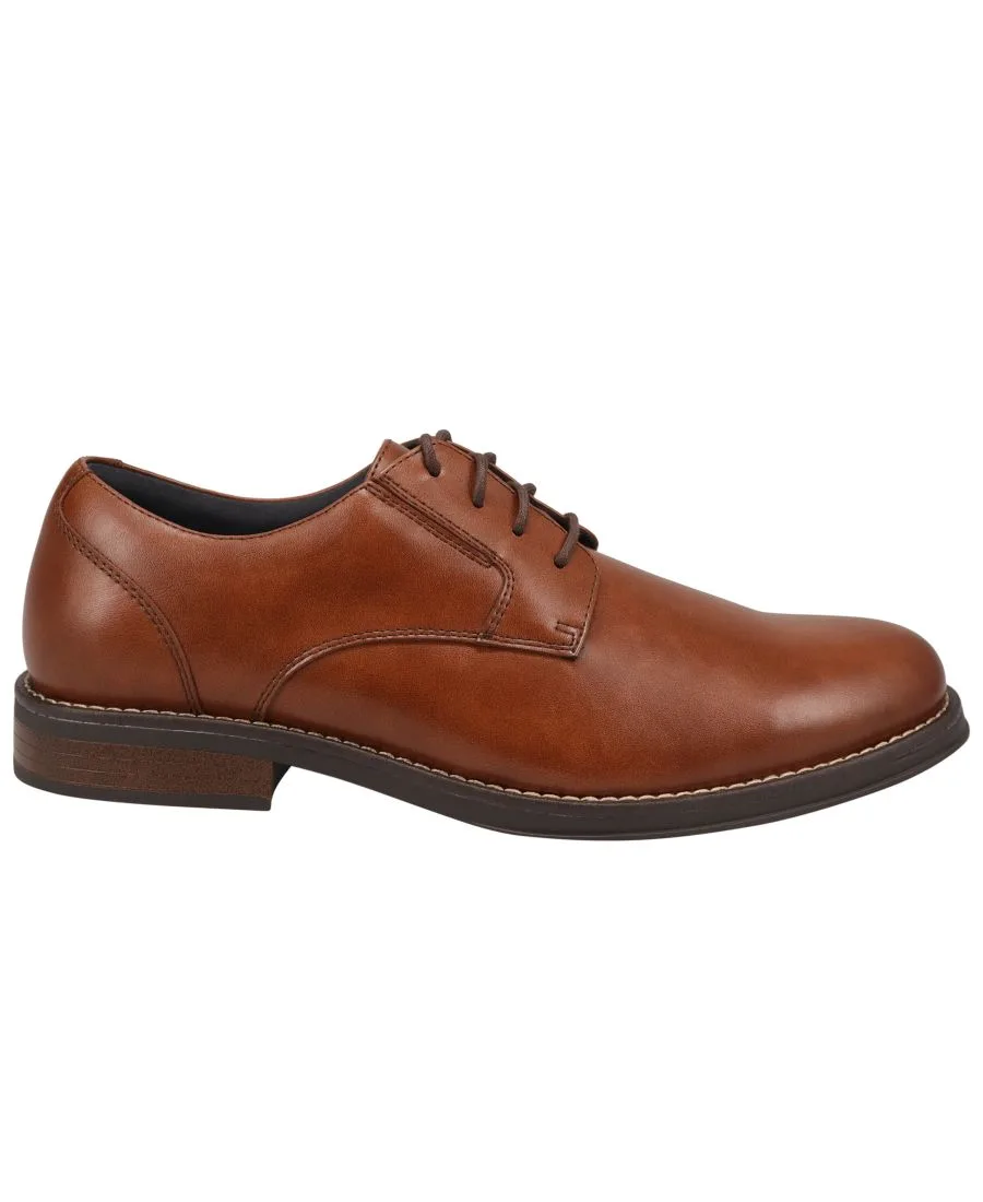 Мужские классические туфли-оксфорды Bridgeport на шнуровке Dockers, Cognac — фото 2