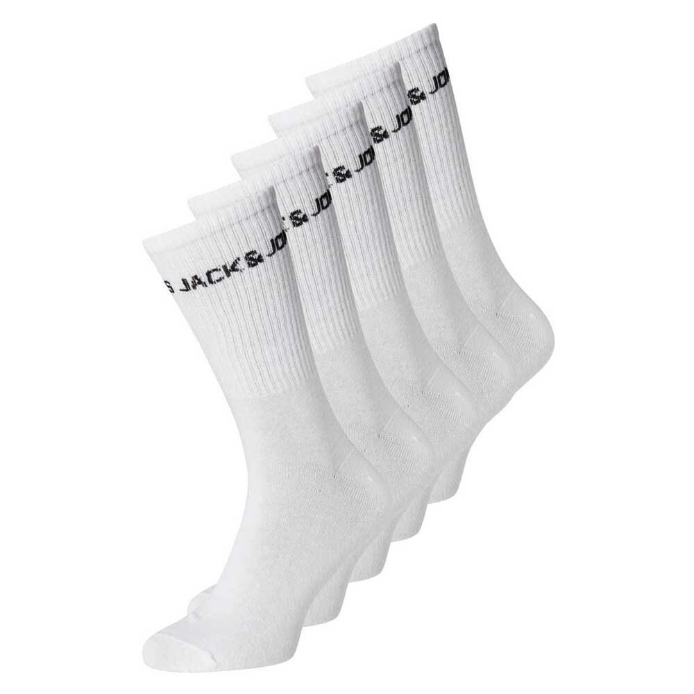

Носки Jack & Jones Basic Logo Tennis 5 шт, белый