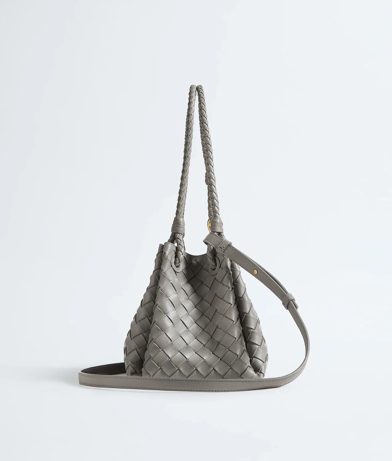 Парашют BOTTEGA VENETA, серый — фото 3