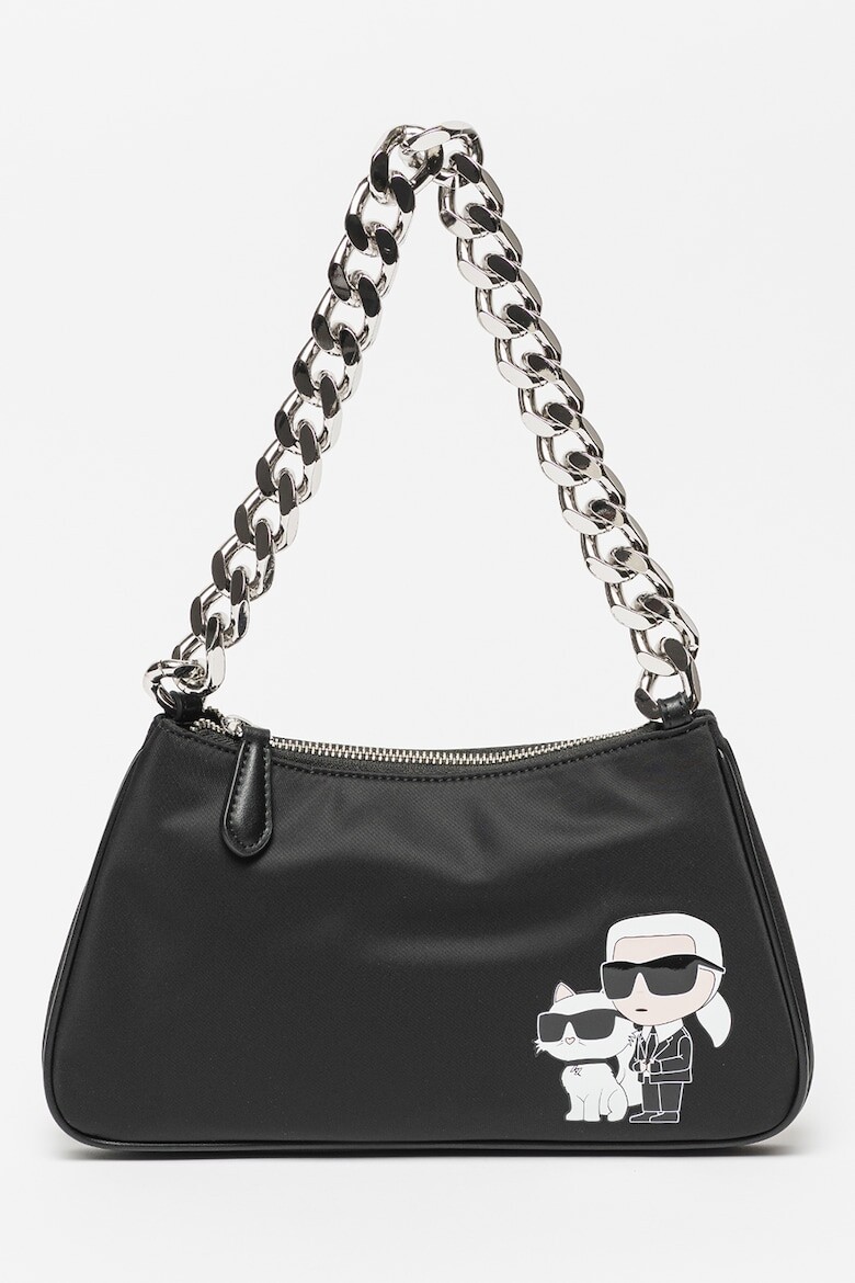 

Сумка Logo K/Ikonik 2 0 с ручкой-цепочкой Karl Lagerfeld, черный