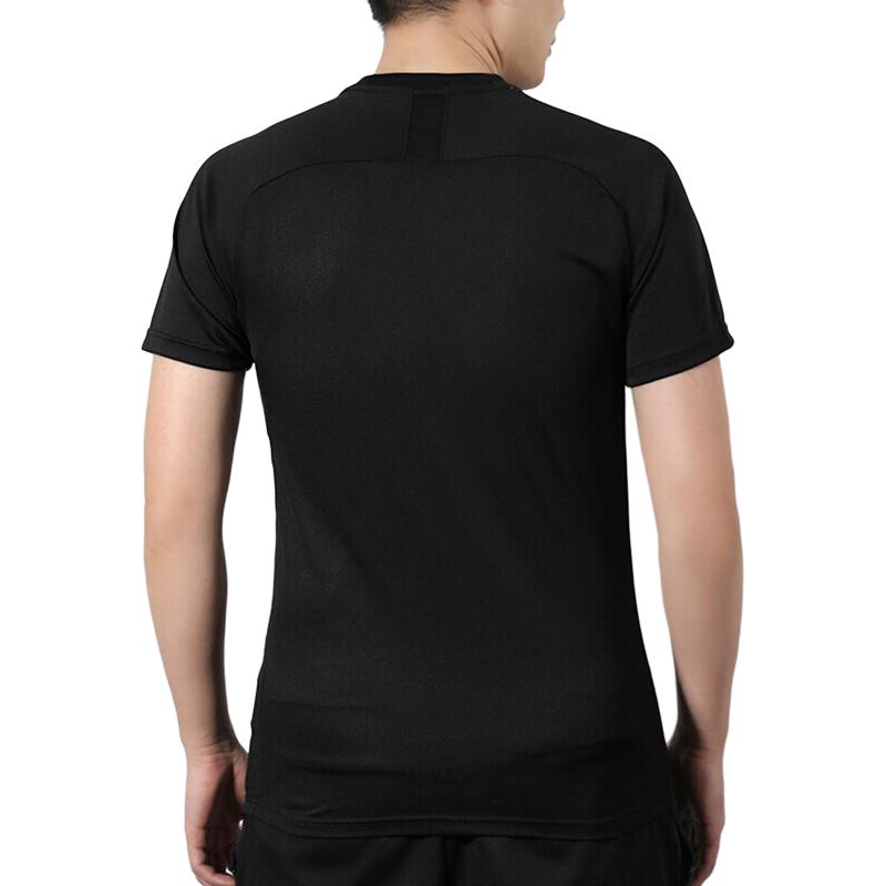 Nike Футболка мужская черная с круглым вырезом Moderate — фото 4