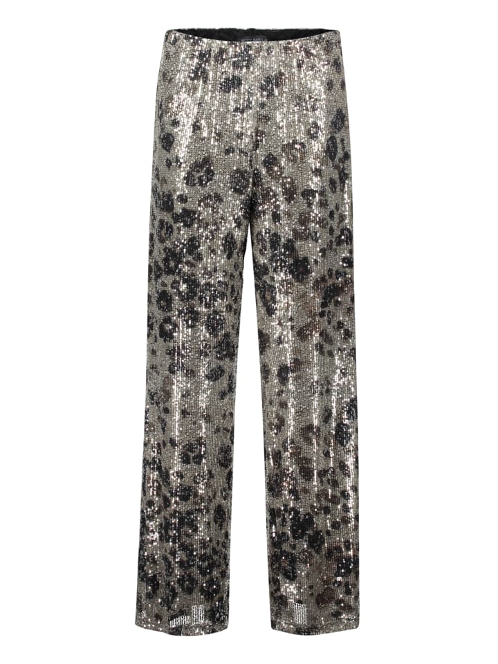 

Брюки Marlene с блестками в бежево-серо-коричневом цвете Betty Barclay