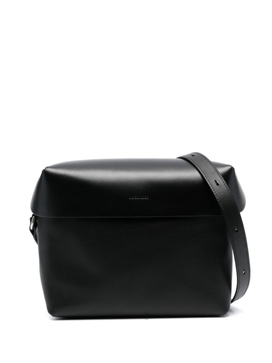

Jil Sander сумка через плечо с тисненым логотипом, черный
