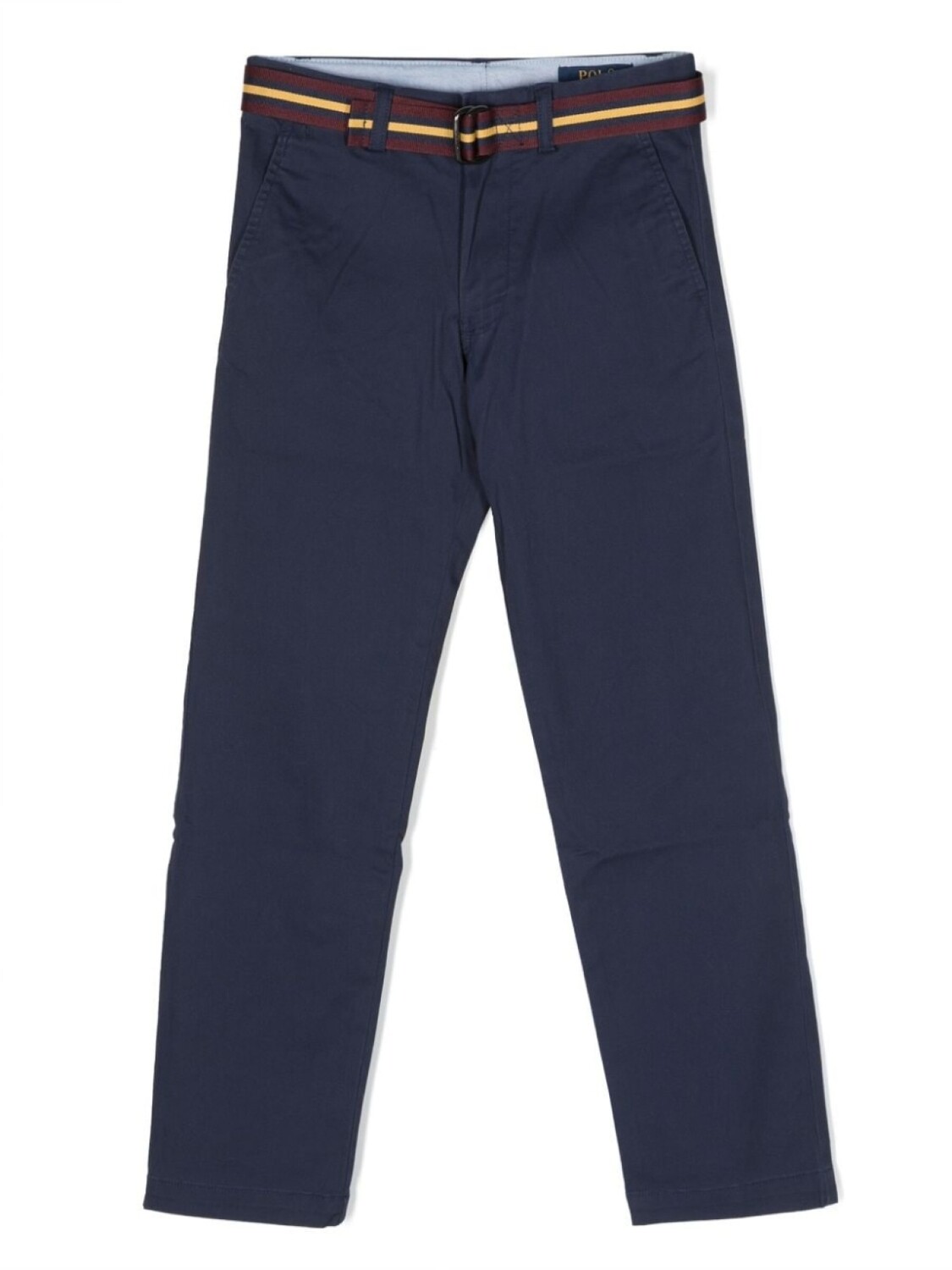 

Ralph Lauren прямые брюки с поясом, синий