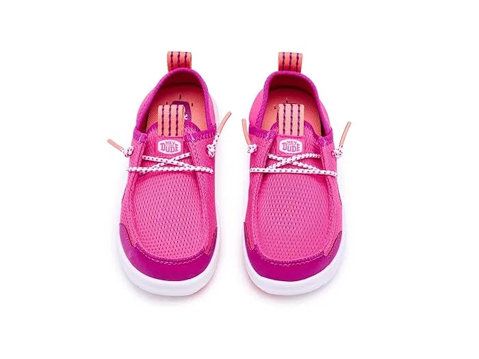 Кроссовки Wally Hey2O Wander Mesh Hey Dude Kids, Fandango Pink — фото 3