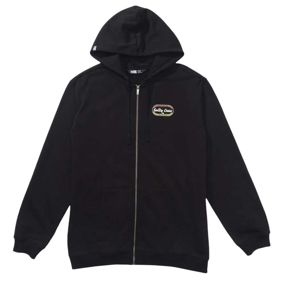 

Толстовка Salty Crew Capsule full zip, черный