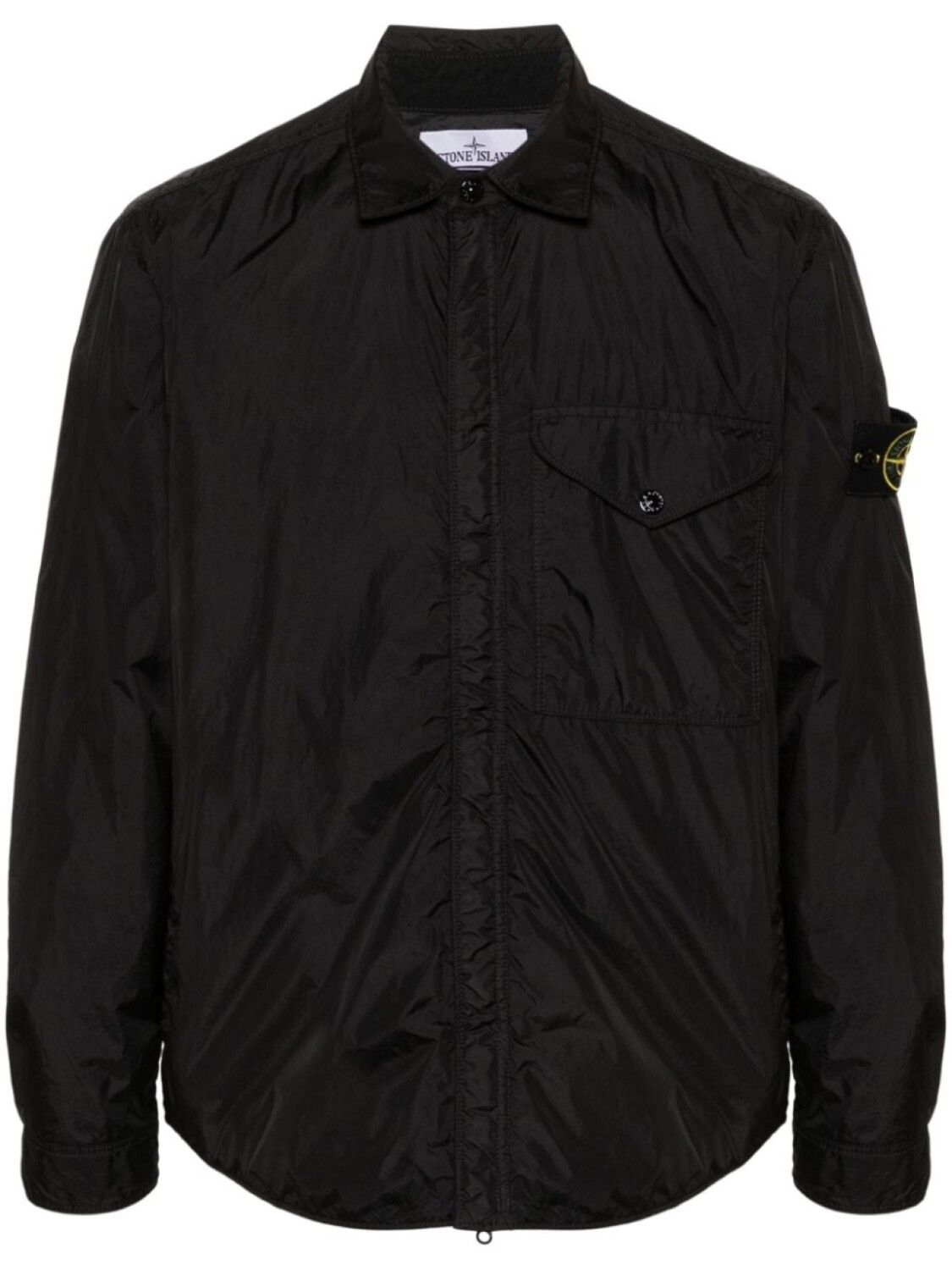 

Stone Island утепленная легкая куртка, черный