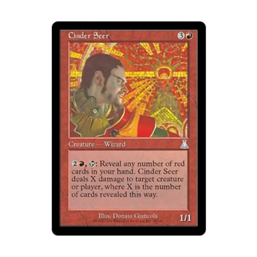 

CCG Зола Сир (U), MTG - Urza's Destiny