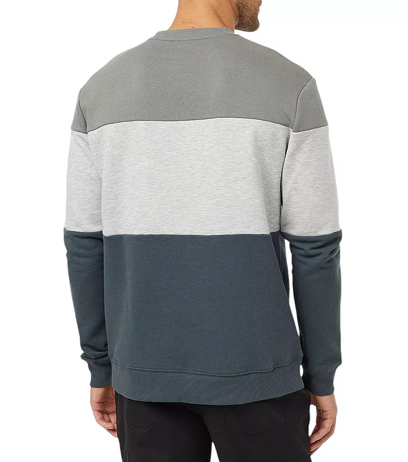 

Tentree Мужская толстовка с круглым вырезом из трифлиса, цвет Mnl/Hi Ris Gry/Frt Rvr Gr