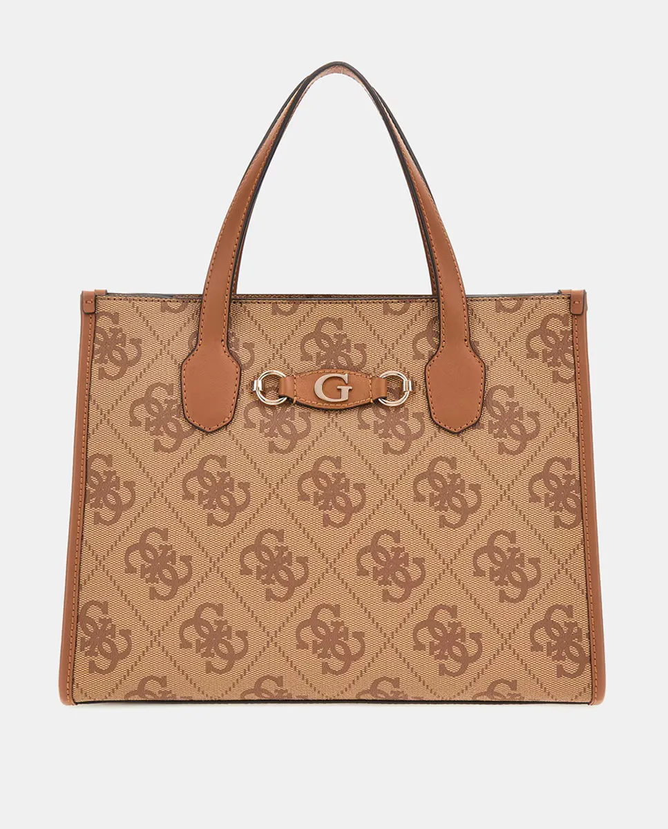 

Сумка на молнии Guess, бежевый