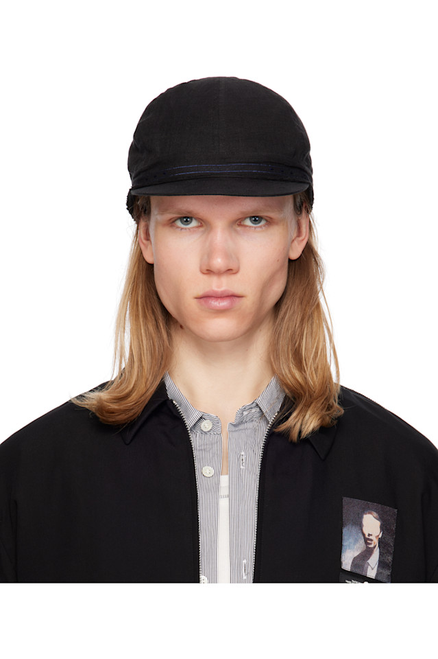 

Льняная кепка Undercover, черный